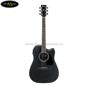Ibanez Artwood AW84CE-WK Acoustic Guitar, Weathered Black