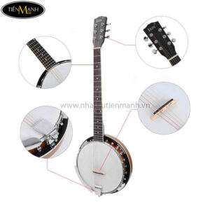 Đàn Banjo 4 Dây  Nhập Khẩu