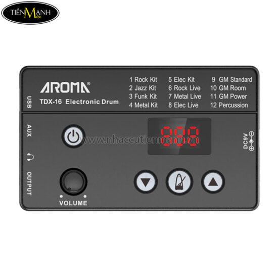 Trống Điện Tử Aroma TDX-16S - Electronic Drums - Ảnh 2