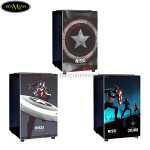Trống Cajon Nissi CJPLW-712P Caption