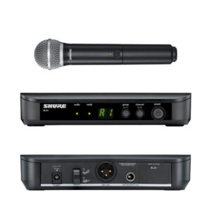 Micro Shure BLX24A/PG58 không dây cầm tay
