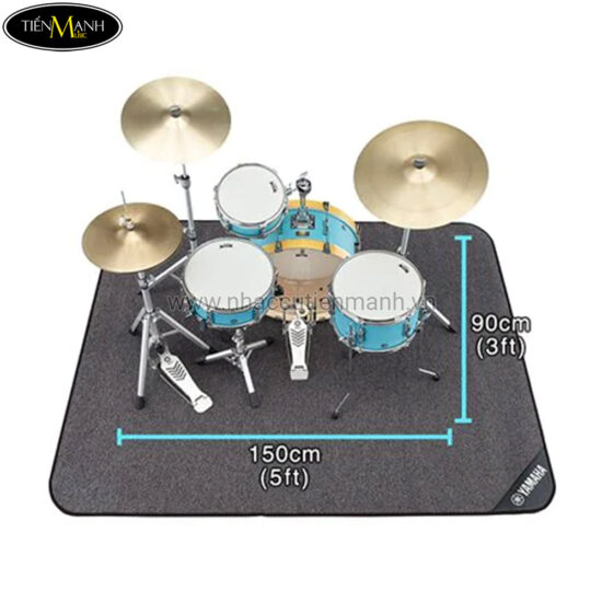 Bộ trống cơ Yamaha SBP0F4H NW Stage Custom Hip (màu nâu gỗ tự nhiên), Jazz Drums - Ảnh 5