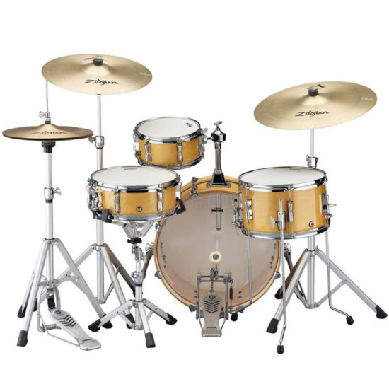 Bộ trống cơ Yamaha SBP0F4H NW Stage Custom Hip (màu nâu gỗ tự nhiên), Jazz Drums - Ảnh 2