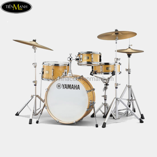 Bộ trống cơ Yamaha SBP0F4H NW Stage Custom Hip (màu nâu gỗ tự nhiên), Jazz Drums - Ảnh 3