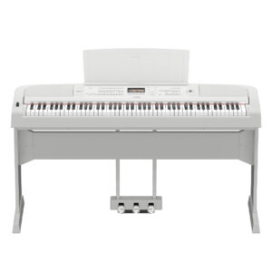 Đàn Piano Điện Yamaha DGX670-WH + L-300WH + LP1 + PA-300C