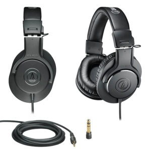 Tai nghe Audio Technica ATH-M20X có thể đáp ứng các yêu cầu hi-fi phức tạp