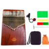 Đàn Kalimba 17 Phím Hluru KC-RR - Kèm hộp chống sốc, Pickup (Gỗ Red Rosewood) 3