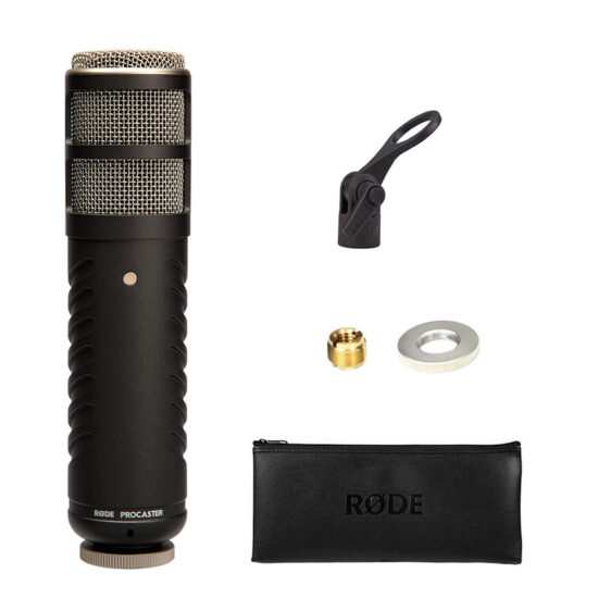 Shock mount Rode Procaster giúp cố định micro chắc chắn trong quá trình sử dụng