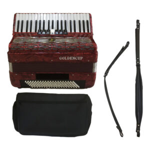 Đàn Accordion Golden Cup 96 Bass (màu đỏ)