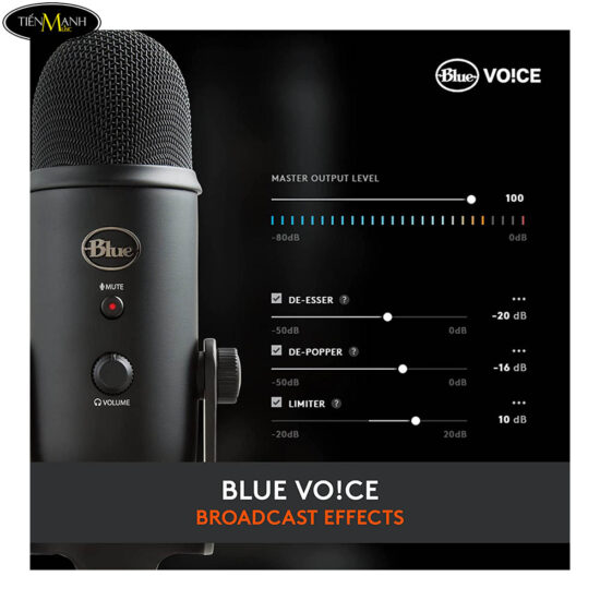 Micro Blue Yeti USB Condenser 3 - Nhiều màu - Ảnh 5