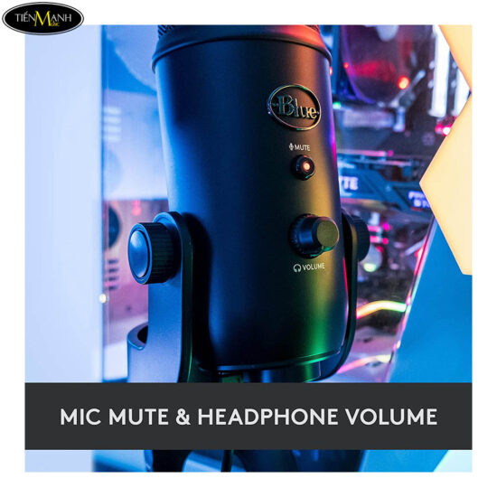 Micro Blue Yeti USB Condenser 3 - Nhiều màu - Ảnh 9