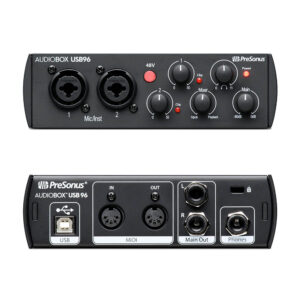 PreSonus Audiobox USB 96 Soundcard thu âm Audio Interface