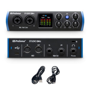 Soundcard PreSonus Studio 24C - Audio Interface