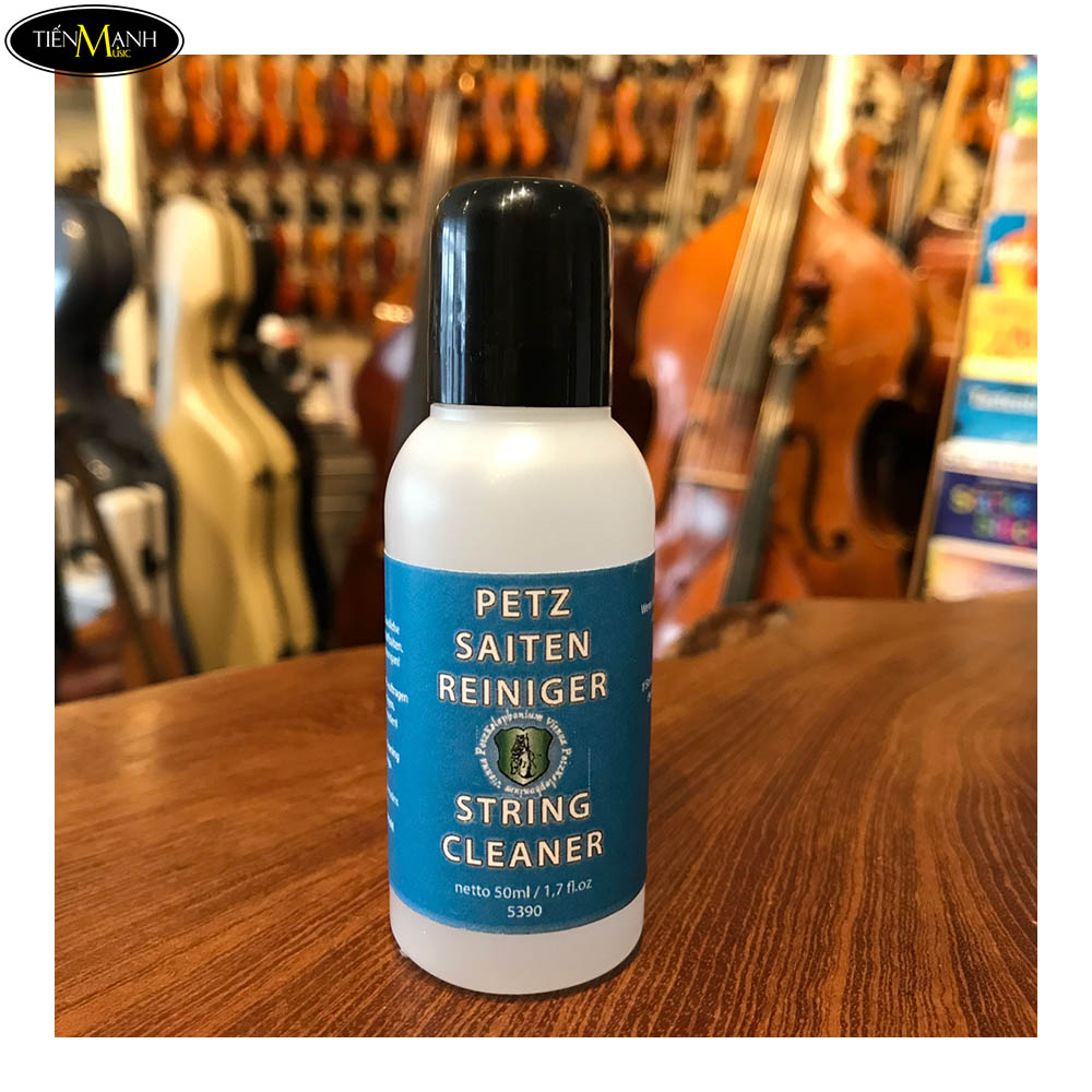 Nước lau dây Violin String Cleaner and Rosin Remover Petz Saiten
