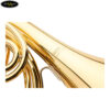 Vẻ ngoài sáng bóng của Yamaha YHR-314II Student F French Horn (Kèn Cor)