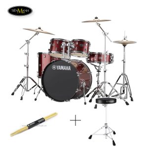 Bộ Trống Dàn Cơ Yamaha Rydeen RDP2F5, Jazz Yamaha Burgundy Glitter