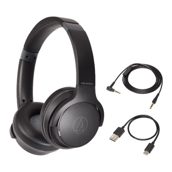 Tai nghe Audio Technica ATH-S220 BT Wireless Bluetooth gọn nhẹ vỏn vẹn chỉ với 180g