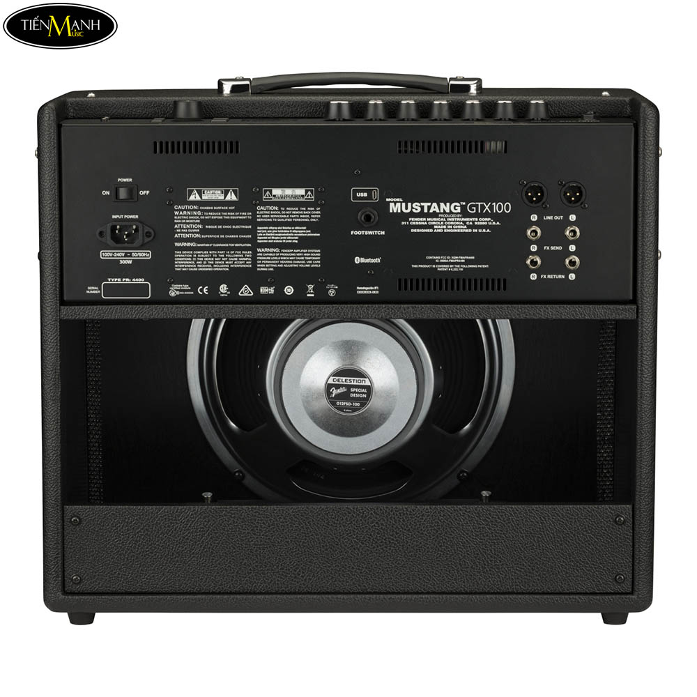 Fender Mustang GTX100 Guitar Combo Amplifier, 230V UK