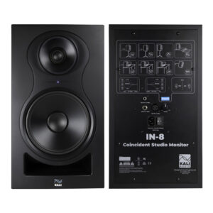 Mặt trước và sau của Loa Kiểm Âm Kali Audio IN-8 3-Way