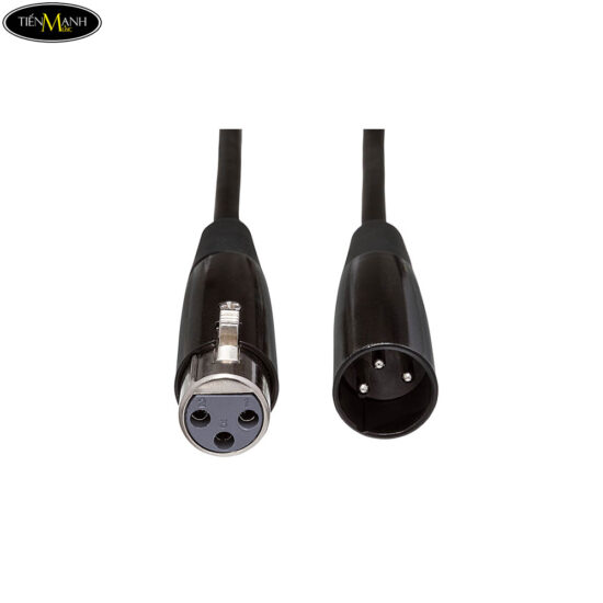 Hosa MBL-105 XLR3F to XLR3M Economy Microphone Cable, 5 Feet