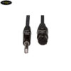 Hosa Pro HMIC-025HZ REAN XLR3F to 1/4 in TS Microphone Cable, 25 Feet