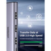 Hub 4 in 1 chia USB 3.0 Type-A ra 4 cổng USB 3.0 tốc độ 5Gbps