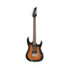 Đàn guitar điện Ibanez Gio GRX70QA-SB được làm bằng gỗ poplar với phần top là quilted maple