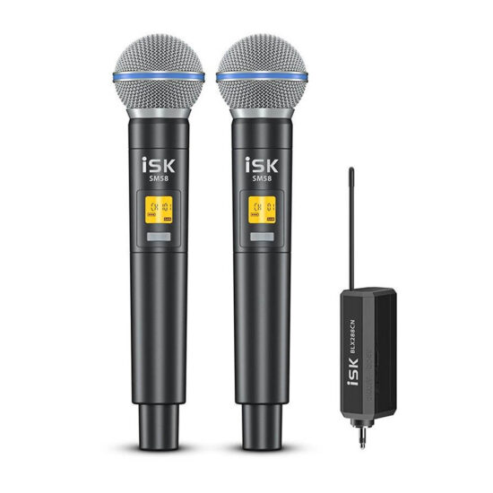 Bộ micro ISK BLX288CN/SM58 giúp tái tạo âm thanh rực nét nguyên bản, đầy tinh tế