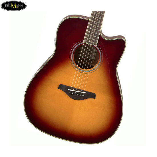 Đàn Guitar Yamaha FGC-TA TransAcoustic Dreadnought Cutaway - Ảnh 9