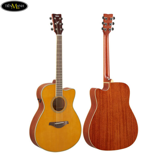 Đàn Guitar Yamaha FGC-TA TransAcoustic Dreadnought Cutaway - Ảnh 2