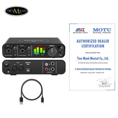 Soundcard Motu M2 USB-C Audio Interface
