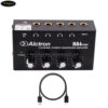 Alctron HA4 Plus chỉnh cường độ âm thanh cho từng line out với 4 núm chiết áp riêng biệt.