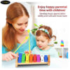 Các phím Xylophone L8B có bảy sắc cầu vồng dạy trẻ cách nhận biết các màu sắc