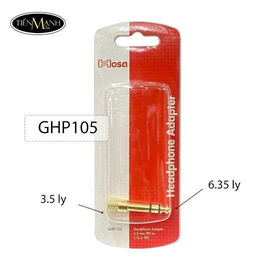 Đầu Jack Chuyển Đổi 3 Ly Sang 6 Ly Hosa GHP105, GMP112 giắc chuyển