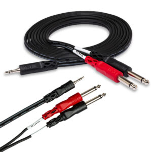 Dây Cáp Chia Tín Hiệu Chữ Y Hosa Mono TS CMP-153, CMP-159 Cable 1/4 in