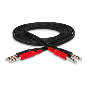 Dây Cáp Loa Hosa 2 Đầu 6ly Stereo TRS CSS-201, CSS-202, CSS-203