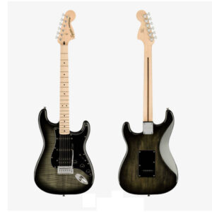 Fender Squier Affinity Stratocaster FMT HSS Black Burst Electric Guitar #0378153539