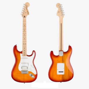 Fender Squier Affinity Stratocaster FMT HSS Sienna Sunburst Electric Guitar #0378152547