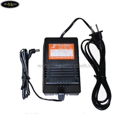 Nguồn Đàn Organ Prostar AD-12 | AD-12E (12V-2A ) , Adaptor casio CTX3000 - Ảnh 3