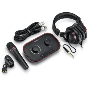 Focusrite Vocaster One Studio Podcasting Interface
