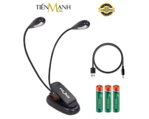 Đèn LED Kẹp Giá, Bảng Nhạc Fzone FL9027 Music
