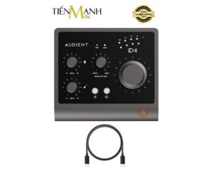 Soundcard Audient iD4 MK2 - Sound Card Bộ Thu Âm Thanh và Livestream MKII - Audio Interface
