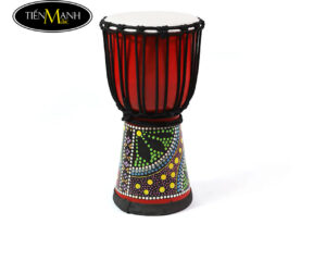 Trống Djember K2-1 Họa Tiết Màu