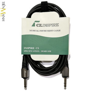 Dây Cáp Loa Kiểm Âm Đầu 6ly Dài 3m Stereo TRS Balanced Cable CZ.INSPIRE C5-03