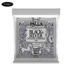 Dây Đàn Guitar Classic Ernie Ball 2406 (Black & Silver)