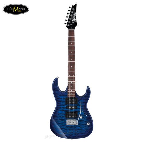 ibanez-gio-grx70qa-tbb-electric-guitar-transparent-blue-burst