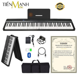 Đàn Piano Điện Konix PJ88D - 88 Phím Cảm Ứng Lực Midi Keyboard Controllers (Gấp Gọn)