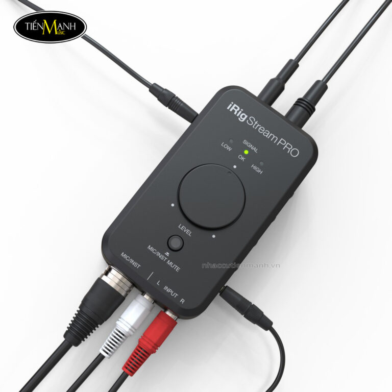 IK Multimedia iRig Stream Pro Audio Interface , Box Livestream - Nhạc ...