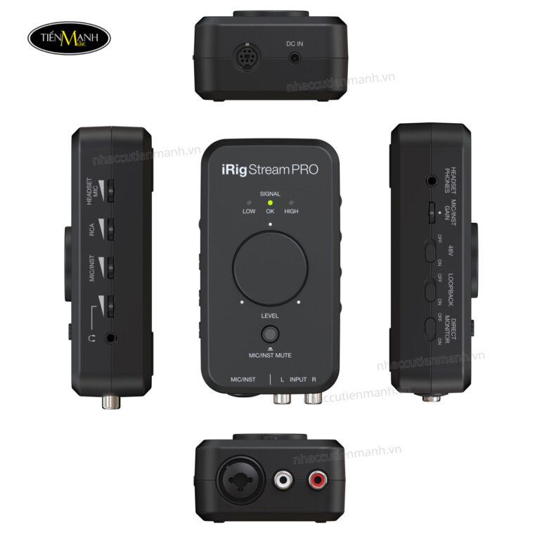 IK Multimedia iRig Stream Pro Audio Interface , Box Livestream - Nhạc ...