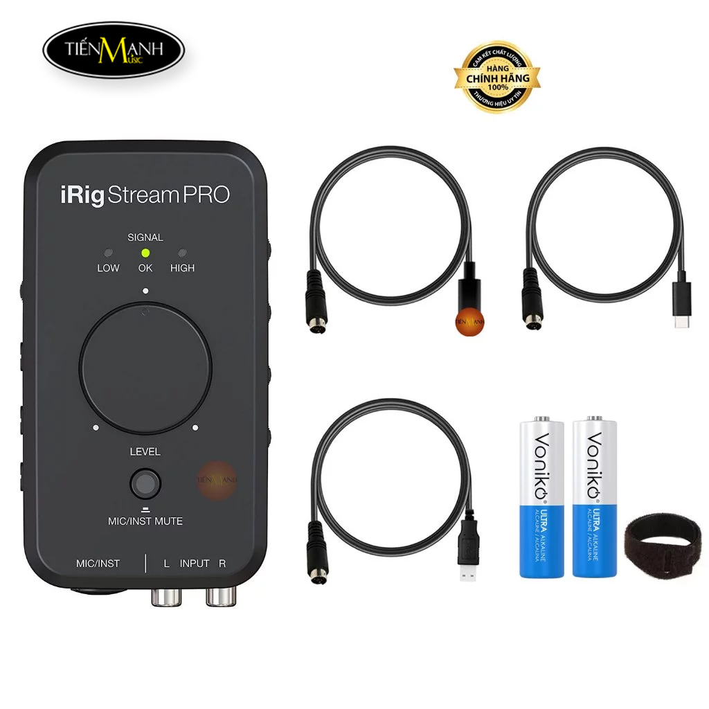 IK Multimedia iRig Stream Pro Audio Interface , Box Livestream - Nhạc ...